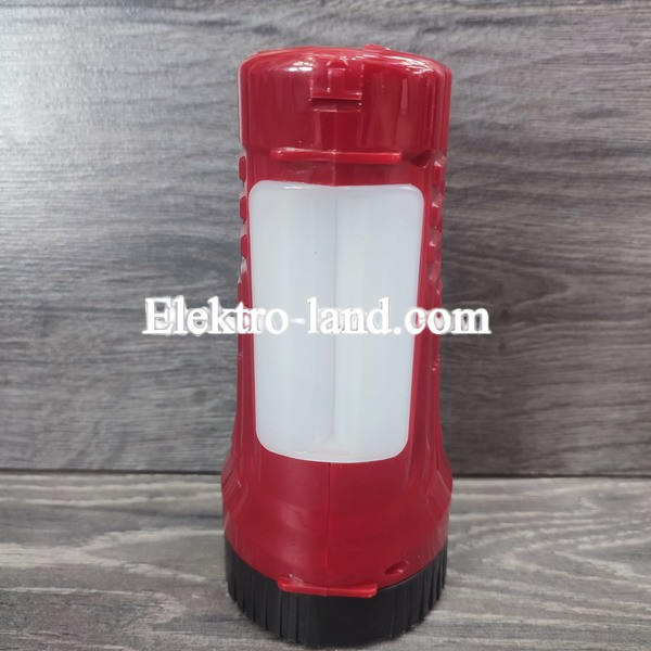 Фонарь аккумуляторный JY-2833-1W (+боковой свет на 12LED)