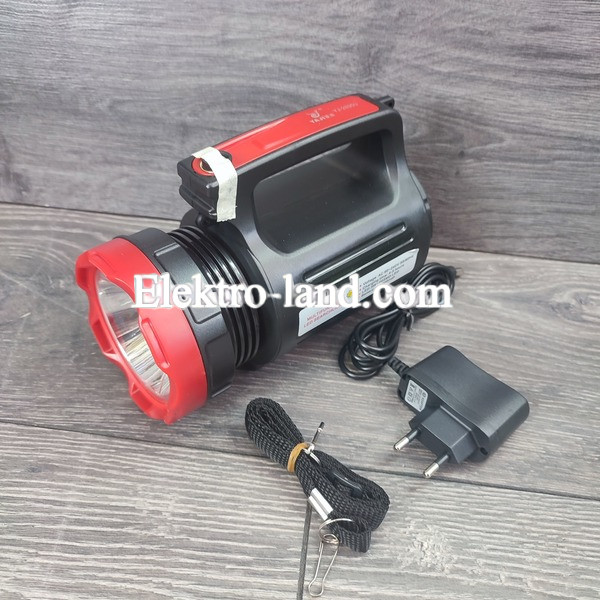 Аккумуляторный мощный фонарь Yajia YJ-2895 5W+20SMD, USB power bank 