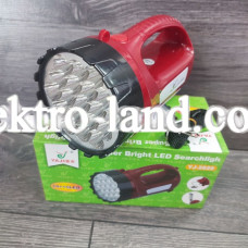 Мощный  ручной аккумуляторный фонарь YJ-2820  3 режима света