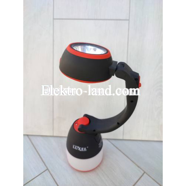 Светодиодный многофункциональный кемпинговый фонарь - трансформер LUXEL 7W (TR-01R)
