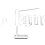 LED светильник настольный белый  2700К/4100К/6500К 700 Лм с беспроводной  зарядкой Electro House 10W 