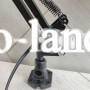 Настольная лампа  20w на струбцине Lemanso (черная)  