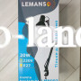 Настольная лампа  20w на струбцине Lemanso (черная)  