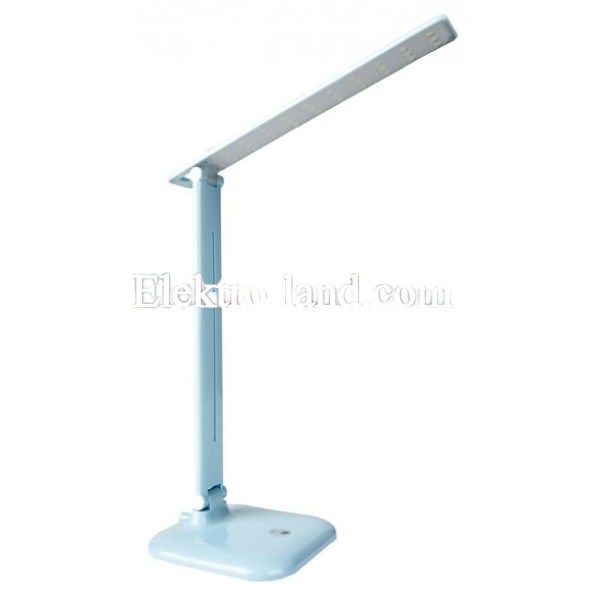 Светодиодный настольный светильник LUXEL 10W (голубой)  (TL-12BL)
