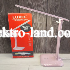 Светодиодный настольный светильник LUXEL 10W (розовый)  (TL-12P)