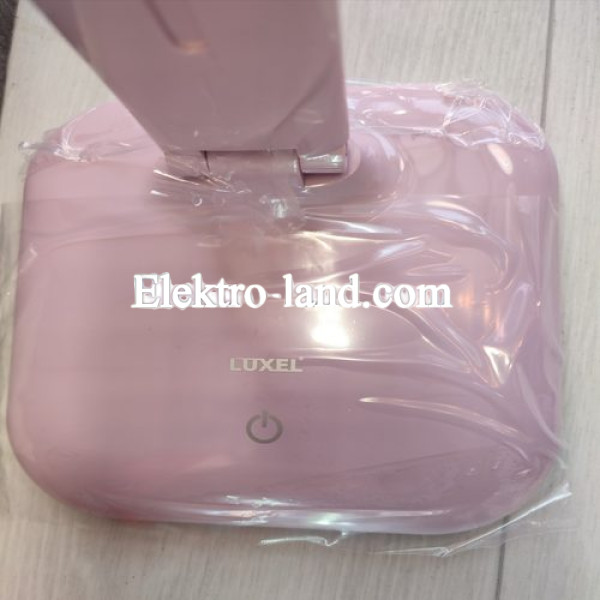 Светодиодный настольный светильник LUXEL 10W (розовый)  (TL-12P)
