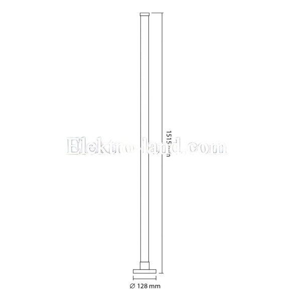 LED лампа напольная VIDEX TF20 RGB 10W