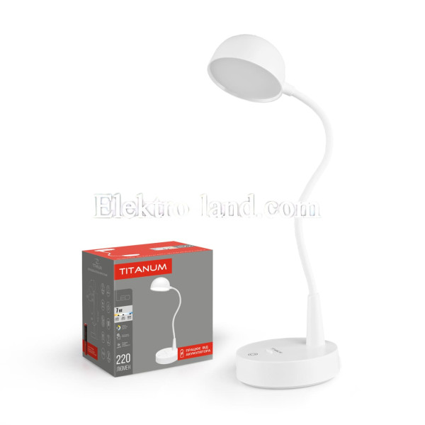 LED лампа настенная с аккумулятором TITANUM TLTF-012W 7W 3000-6000K