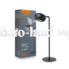 LED настольная лампа с аккумулятором VIDEX VLE-TF18B 3W 3000-5500K черная