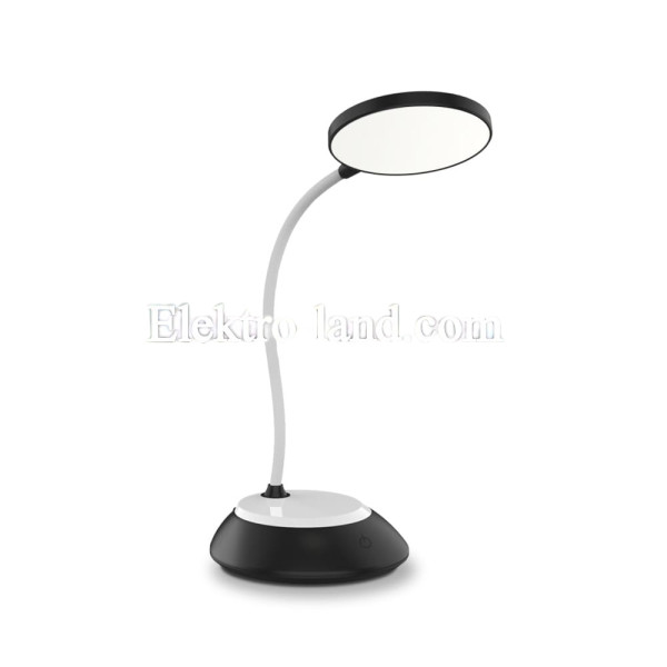 LED лампа настольная с аккумулятором TITANUM TLTF-022B 7W 3000-6500K USB черная