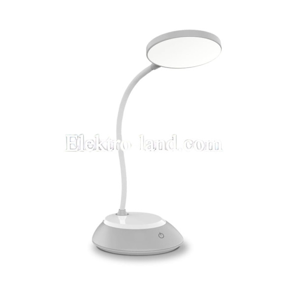 LED лампа настольная с аккумулятором TITANUM TLTF-022G 7W 3000-6500K USB серая