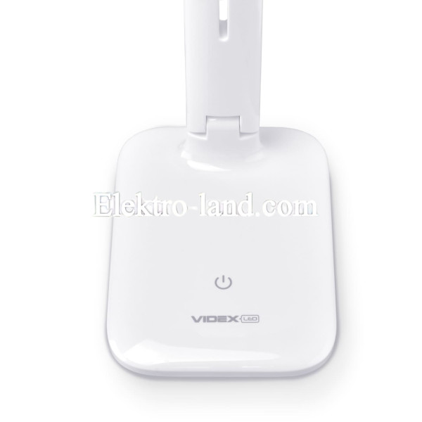 Настольная лампа VIDEX TF02W 7W 3000-5500K VL-TF02W белая