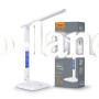 Настольная лампа VIDEX  7W 3000-5500K VL-TF05W с дисплеем белая