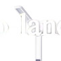 Настольная лампа VIDEX  7W 3000-5500K VL-TF05W с дисплеем белая