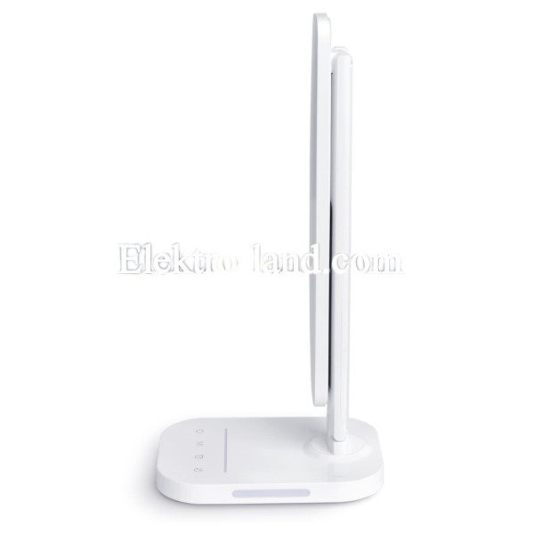Светодиодная настольная лампа VIDEX TF12W 7W 3000-6500K с USB разьемом белая