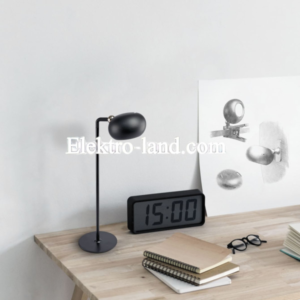 LED настольная лампа с аккумулятором VIDEX VLE-TF18B 3W 3000-5500K черная