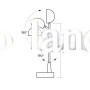 LED лампа настенная с аккумулятором TITANUM TLTF-012W 7W 3000-6000K