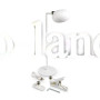 LED настольная лампа с аккумулятором VIDEX VLE-TF18W 3W 3000-5500K белая