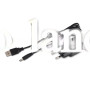 Настольный светильник VIDEX  7W 3000-5500K VL-TF05B с дисплеем черный
