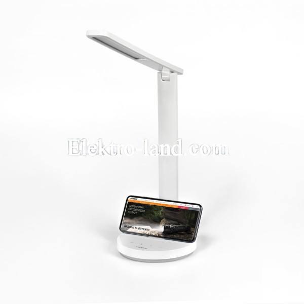 LED настольная лампа с аккумулятором VIDEX VL-TF16W 5W 1800-5000K