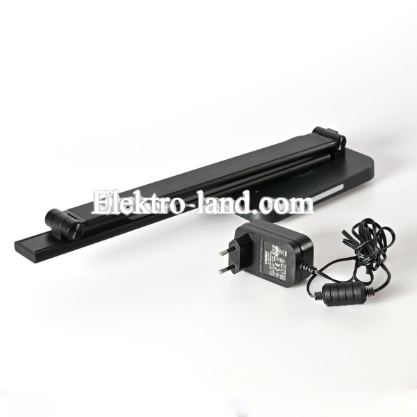 Настольная LED лампа с беспроводной зарядкой VIDEX VL-TF17B 18W 1800-6500K черная