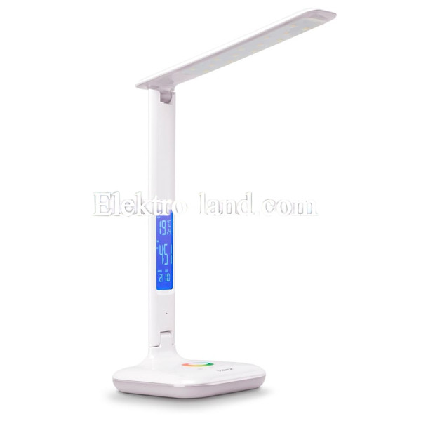 Настольная лампа VIDEX  7W 3000-5500K VL-TF05W-RGB разноцветные режимы с дисплеем