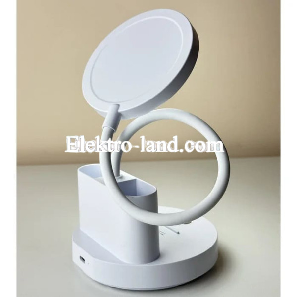 LED лампа настольная с аккумулятором 6Вт IP20 2700-6000K 5V (до 6 часов света от аккумулятора)