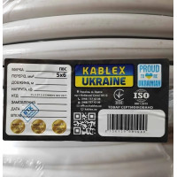 Кабель ПВС 5х6 круглый Одесса  Каблекс полноразмерный (кратно 5м)  