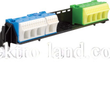Hager VZ462 Держатель с  клеммами, 16xN+14xPE /4xN+4xPE 
