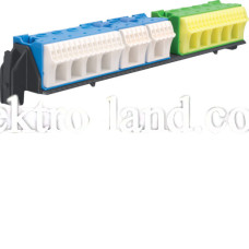 Hager VZ464 Держатель с  клеммами, 21xN+20xPE / 5xN+6xPE 
