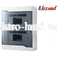 Щиток под 16 автоматов наружный Lezard
