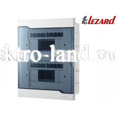 Бокс под 16 автоматов для скрытой установки Lezard