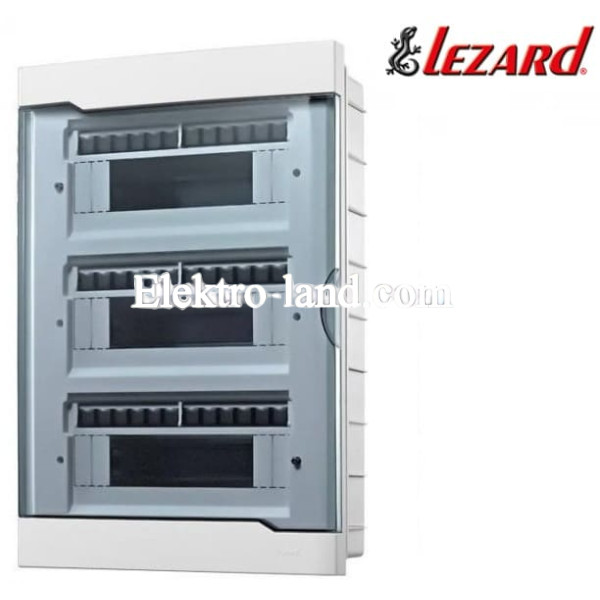 Бокс под 36 автоматов для скрытой установки Lezard