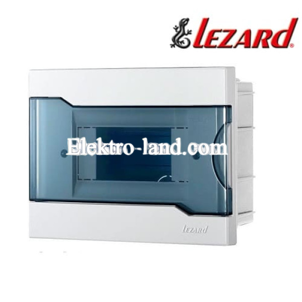 Бокс под 6 автоматов для скрытой установки Lezard