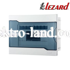 Бокс под 8 автоматов для скрытой установки Lezard