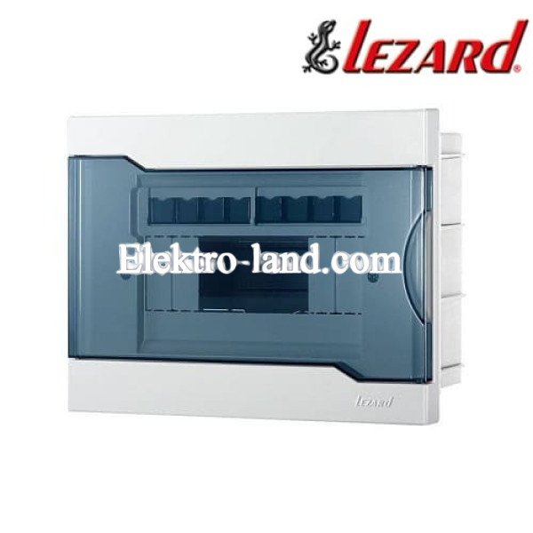 Бокс под 8 автоматов для скрытой установки Lezard