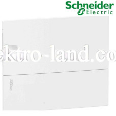 Щиток на 12 автоматов наружный Mini Pragma Schneider Electric белая дверца 