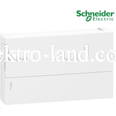 Щиток на 18 автоматов наружный Mini Pragma Schneider Electric белая дверца 