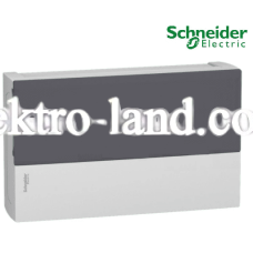 Щиток на 18 автоматов наружный Mini Pragma Schneider Electric дымчатая дверца 