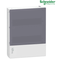 Щиток на 24 автомата наружный Mini Pragma Schneider Electric дымчатая дверь