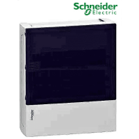 Щиток на 24 автомата наружный Mini Pragma Schneider Electric прозрачная дверь
