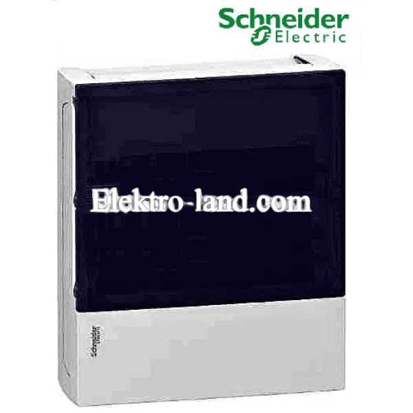 Щиток на 24 автомата наружный Mini Pragma Schneider Electric прозрачная дверь