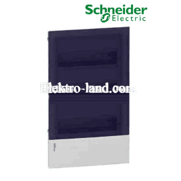 Щиток на 36 автоматов наружный Mini Pragma Schneider Electric прозрачная дверь