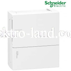 Щит на 8 автоматов наружный Mini Pragma Schneider Electric белая дверца 