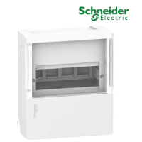 Щит на 8 автоматов наружный Mini Pragma Schneider Electric прозрачная дверца 