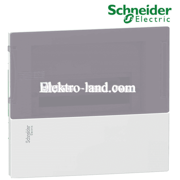 Щиток на 12 автоматов внутренний Mini Pragma Schneider Electric дымчатая дверца 