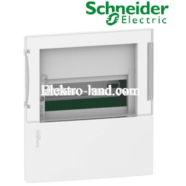 Щиток на 12 автоматов внутренний Mini Pragma Schneider Electric прозрачная дверца 