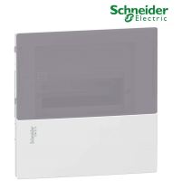 Щиток на 8 автоматов внутренний Mini Pragma Schneider Electric дымчатая дверца 