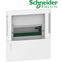 Щит на 8 автоматов внутренний Mini Pragma Schneider Electric прозрачная дверца 