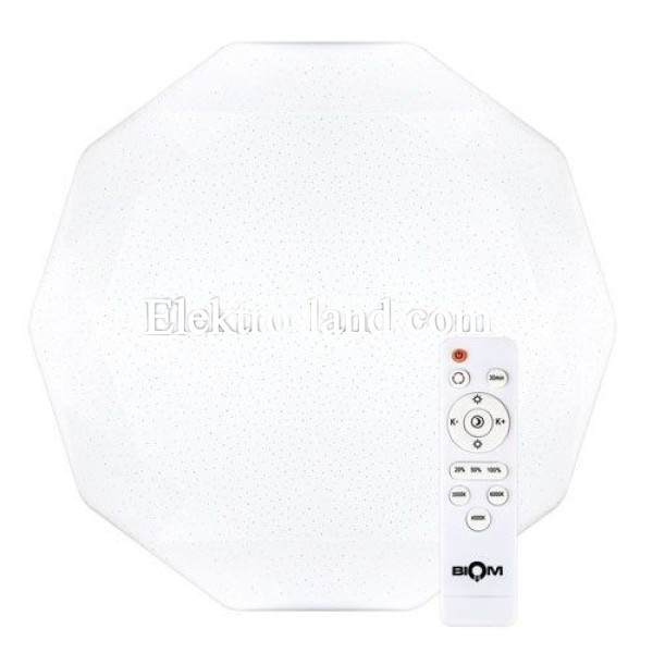 Светильник светодиодный Biom SMART SML-R05-80 3000-6000K 80 Вт с д/у
